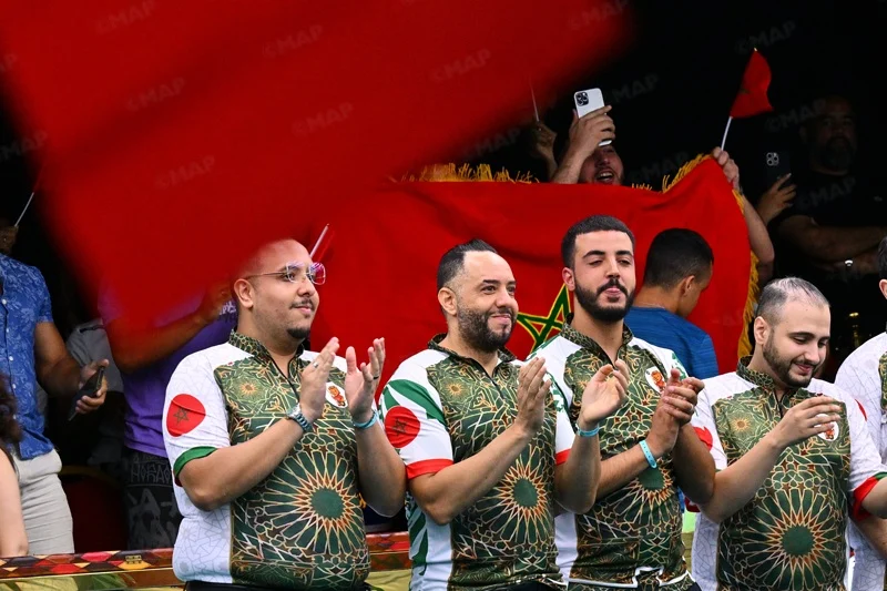 title المغرب يتوج بطلاً للعالم في البلياردو بمراكش